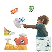 Toys for Grils 5-7 – Butterfly Catching Game Fun Outdoor or Indoor Toys for Kids Ages 3-12, Boys Grils STEM Gift, Backyard Games, Birthday Fun Gift (Orange)
