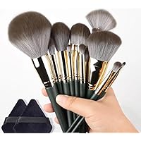 14 pcs. Makeup Brushes Soft Fluffy Cosmetic Powder Eye Shadow Foundation Blush Blending Beauty Powder Makeup Brush Perfect for Beginner Makeup Artists and Artists