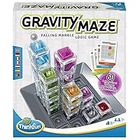 ThinkFun Gravity Maze Falling Marble Challenge Logic Brain Game and STEM Toys for Kids Age 8 Years Up - Gifts