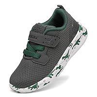 DIMO Dinosaur Toddler Boys Shoes Non Slip Lightweight Breathable Comfortable Sport Athletic Running Tennis Sneakers