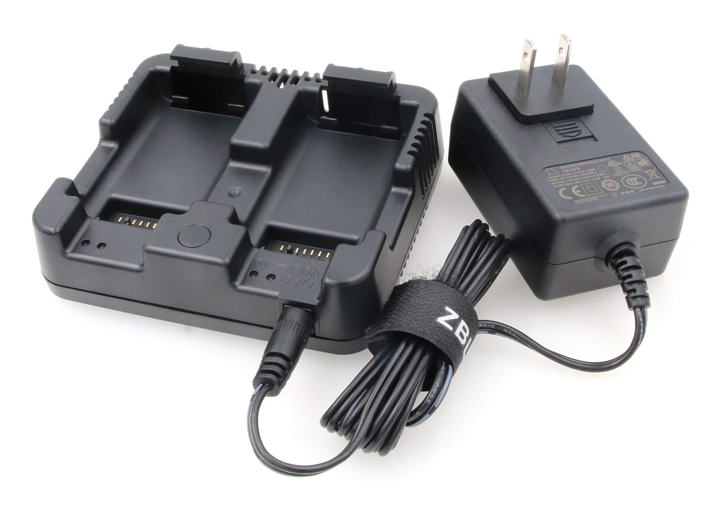 ZBLZGP Dual Battery Charger for Trimble M3 Total Stations TS662 TS635 TS862 TSC2 Nikon Nivo 2M/2C Battery