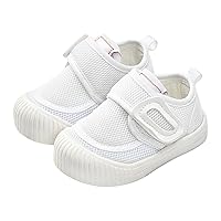 Toddler Infant Unisex Solid Mesh Sneakers Breathable Non Slip Outdoor Walking Shoes Toddler Tennis Sneakers