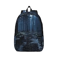 Lush Trails Backpack Canvas Lightweight Laptop Bag Casual Daypack For Travel Busines Women