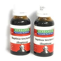Zorastrian Homoeo Homoeopathic Baptisia Mother Tinture 20 ml Combo Pack from Herbamed Switzerland