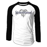 Men's Kingdom Hearts Long Baseball Tshirts Size L