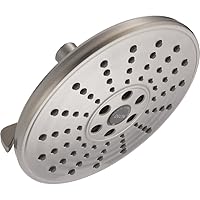 Delta Faucet 3-Spray Touch-Clean H2Okinetic Shower Head, Stainless 52688-SS