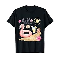 Hello Summer Pelican Vacay Mode beach time retro summertime T-Shirt