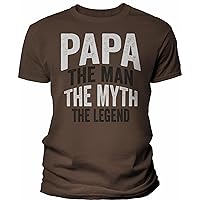 Papa The Man The Myth The Legend - Papa Shirt for Men - Soft Modern Fit