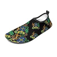 Coat of Arms Brazil Water Shoes for Women Men Quick-Dry Aqua Socks Sports Shoes Barefoot Yoga Slip-on Surf Shoes