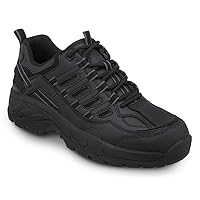 SR Max Carbondale, Men's, Black, Athletic Style Soft Toe Slip Resistant Work Shoe