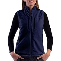 SCOTTeVEST Fireside Fleece Vest for Women - 15 Hidden Pockets - Warm Wrinkle Resistant for Travel & More