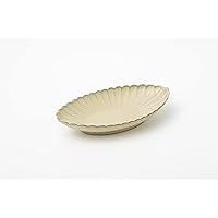 Okukawa Pottery 533198 Linka Oval Dish L (Beige)
