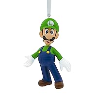 Hallmark Nintendo Super Mario Luigi Resin Christmas Ornament