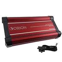 Orion HCCA8000.1DSPLX High Performance 8000W RMS Competition High Current Class-D Monoblock Amplifier - 1 Ohm Stable, Low Pass Filter, Bass Boost Control, MOSFET Power Supply, Bass Knob, Made in Korea