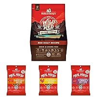Wild Red Raw Coated Dry Dog Food + Freeze-Dried Meal Mixers Sample Variety Pack