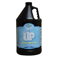 Microbe Life Hydroponics pH Up pH Control Liquid, Premium Buffering for pH Stability, Increases pH Levels, Use with Any Feeding Systems Including Hydroponics or Soil, 1 Gallon