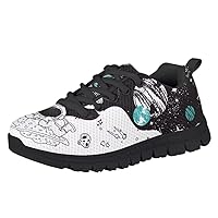 Little/Big Kids Tennis Shoes Boys and Girls Comfortable Fashion Sneakers Mesh Breathable Running Shoes