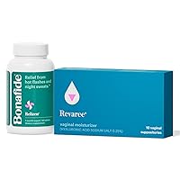Bundle – Relizen, Relief from Hot Flashes and Night Sweats during Menopause* and Revaree Vaginal Moisturizer – 1 Month Supply