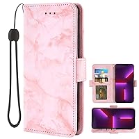 Wallet Folio Case for Razer Phone 2, Premium PU Leather Slim Fit Cover for Phone 2, 2 Card Slots, 1 Transparent Photo Frame Slot, Shock Resistance, Pink