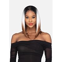 Vivica A. Fox BEVERLEY, SYNTHETIC HAIR, Natural Baby Lace Wig, Color 1, Jet black