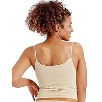 Women's Eco Wear Seamfree Camisole Top-Sustainable- Layering Piece, Beige (Nude), Extra Large (US 14-18), 1 Piece