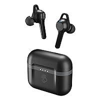 Skullcandy Indy Evo XT in-Ear Wireless Earbuds, 30 Hr Battery, Microphone, Works with iPhone Android and Bluetooth Devices - Black