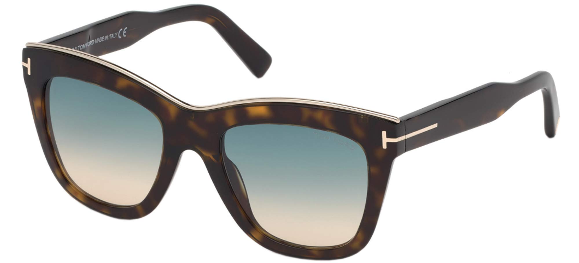 Mua Sunglasses Tom Ford FT 0685 Julie 52P Shiny Dark Havana/Gradient  Turquoise-To-, Shiny Dark Havana / Gradient Turquoise-to-sand Len,  52/20/140 trên Amazon Mỹ chính hãng 2023 | Giaonhan247