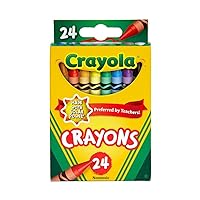 Crayola Crayons, Assorted Classic Colors, 24 Count