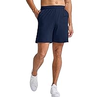 Hanes Mens Originals Pull-On Jersey Shorts, Lightweight Tri-Blend Shorts With Pockets
