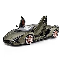 Scale Model Cars 1:18 for Rambo Lightning Alloy Die Casting Model Car Collection Display Child Toy Car Gift Toy Car Model
