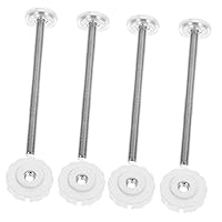 ERINGOGO 4pcs Baby Gate Hardware Baby Gate Wall Mount Baby Gate Bolt Pet Gate Replacement Parts Baby Gate Parts Baby Gate Screws Replacement Gate Replacement Parts for Baby Gate