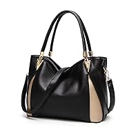 Handbags for women PU Leather Shoulder Bag Large Crossbody hopo Purse Ladies Tote Bags with Adjustable Shoulder Strap