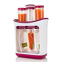 OhhGo Squeeze Station Homemade Infant Baby Fresh Fruit Juice Food Maker with Storage Bags 8.26