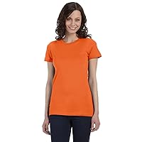 Bella Ladies Super Soft Favorite T-Shirt, Orange, XX-Large