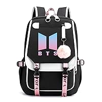 PALAY® BTS Bags for Girls School Bags Kpop BTS Bangtan Theme Prints Casual  Backpack for Student Laptop Bag College School Bag for Boys : Amazon.in:  Fashion