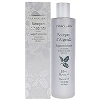 L'Erbolario Silver Bouquet Shower Gel - Body Wash Gently Caresses and Cleanses Your Skin - Perfumed and Relaxing Body Foam - Scented Shower Gel - Refreshing and Invigorating Bath Gel - 8.4 oz