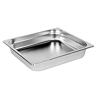 Thunder Group STPA3232 Steam Table Pan, 2/3 Size, 2-1/2
