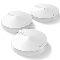 Deco Mesh WiFi System(Deco M5) –Up to 5,500 sq. ft. Whole Home Coverage and 100+ Devices,WiFi Router/Extender Replacement, Anitivirus, 3-pack