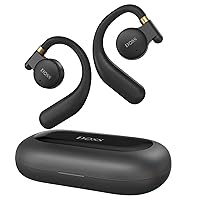 DOSS Open Ear True Wireless Headphones with Superior Sound, Clear Calls, 30 HRS Playtime, Lightweight Design with Rotatable Ear Hooks, Ultra Comfort and Secure Fit, Bluetooth 5.3 Earbuds for Workout.