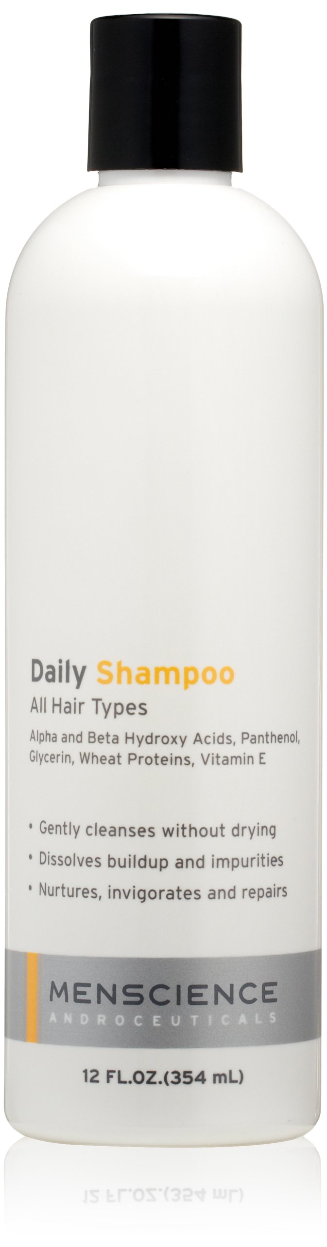 MenScience Androceuticals Daily Shampoo, 12 Fl Oz (Pack of 1)