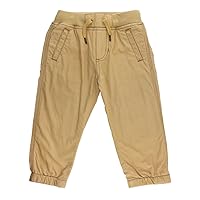 RUGGEDBUTTS® Baby/Toddler Boys Drawstring Joggers Tapered Ankle Pull-On Pants