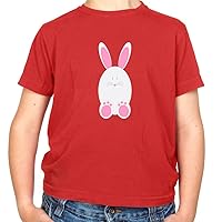White Easter Bunny - Childrens/Kids Crewneck T-Shirt