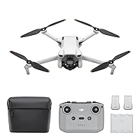 DJI Mini 3 Fly More Combo - Lightweight and Foldable Mini Camera Drone with 4K HDR Video, 38-min Flight Time, True Vertical Shooting, and Intelligent Features