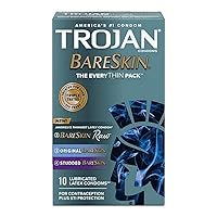 Trojan Bareskin Condoms, Everythin Variety Pack, 10 Count