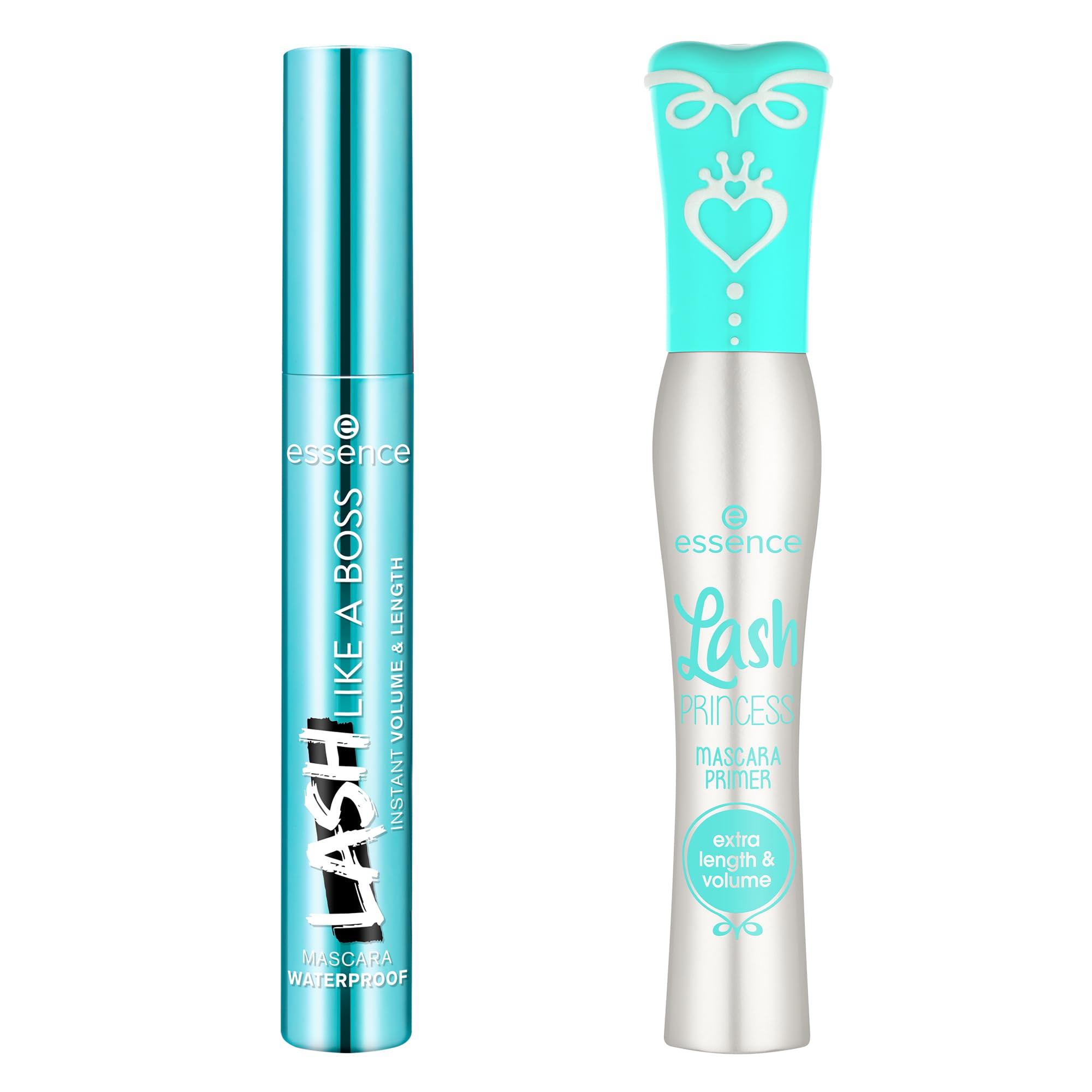 essence Lash Like A Boss Instant Volume & Length Waterproof Mascara & Lash Princess Mascara Primer Bundle