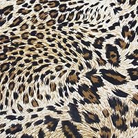 Brown Brushed Leopard Animal Print Permanent Vinyl 12 inch Adhesive Vinyl (1)