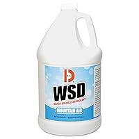 Big D 1358 Water Soluble Deodorant, Mountain Air Fragrance, 1 Gallon (Pack of 4) - Add to any cleaning solution - Ideal for use in hotels, food service, health care, schools and institutions