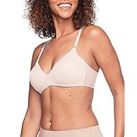 Warner's Women's No Side Effects Underarm-Smoothing Comfort Wireless Lightly Lined T-Shirt Bra 1056