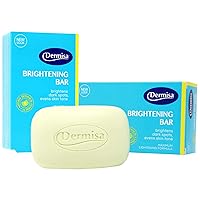Dermisa Bar Soap, Cleanse and Hydrates Skin, 2 Pack of 3 OZ Each Bar, 2 Bar Soaps