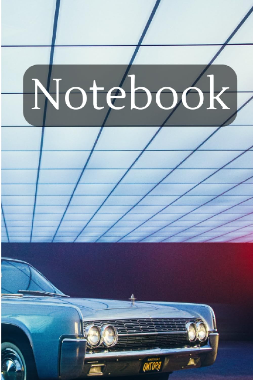 Notebook: Rev Your Imagination: Classic Car-Themed Notebook - Perfect for Car Enthusiasts, Engineers, and Dreamers - 100 pages - 6 x 9 po - 15,24 x 22,86 cm